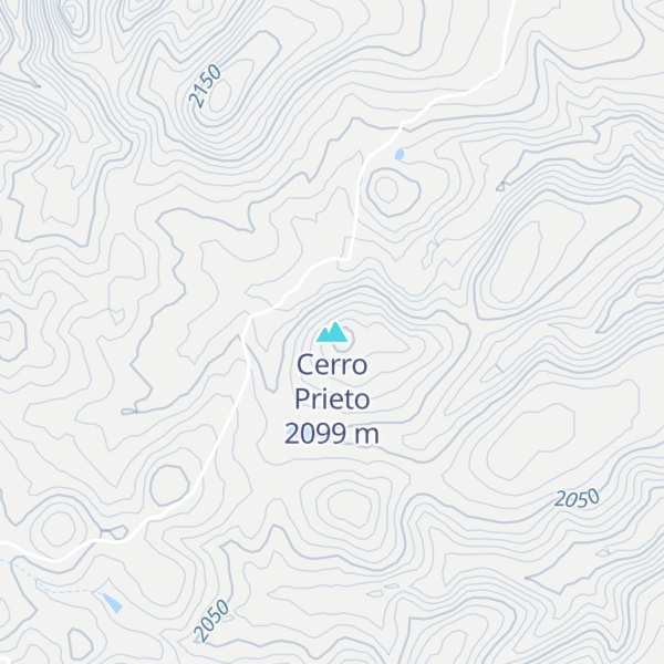 Map of Cerro Prieto