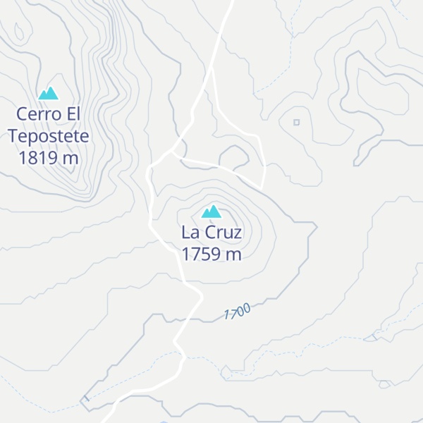 Map of La Cruz