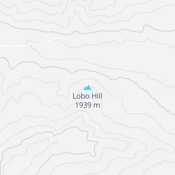Map of Lobo Hill