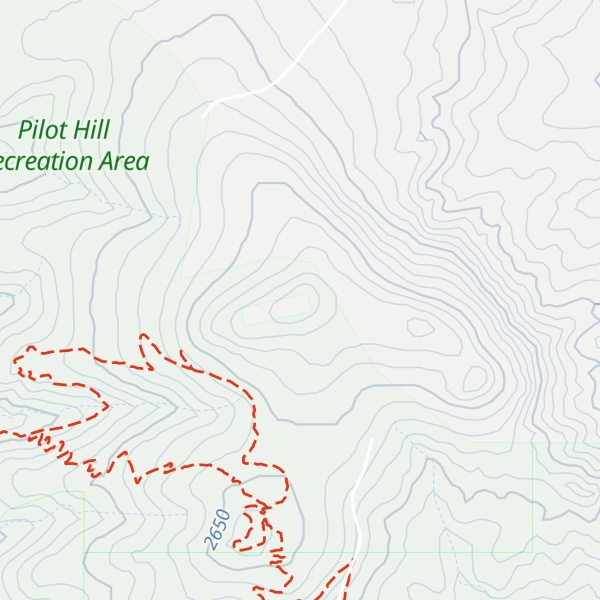 Map of Pilot Hill