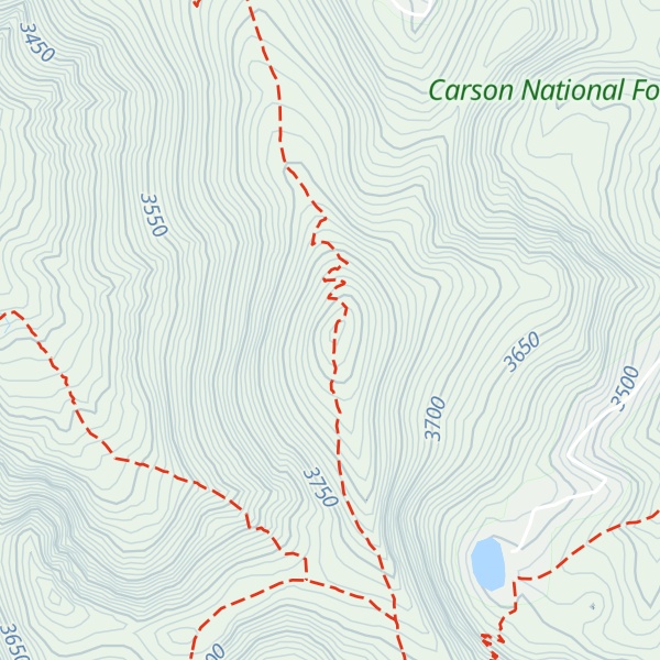 Map of Gold Hill