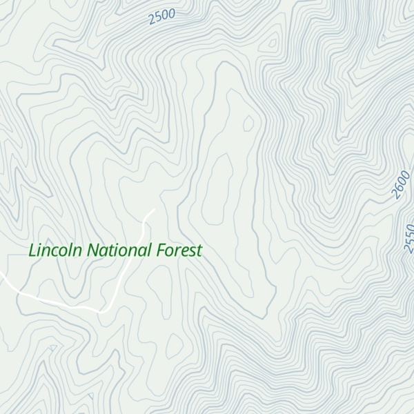 Map of West Mountain