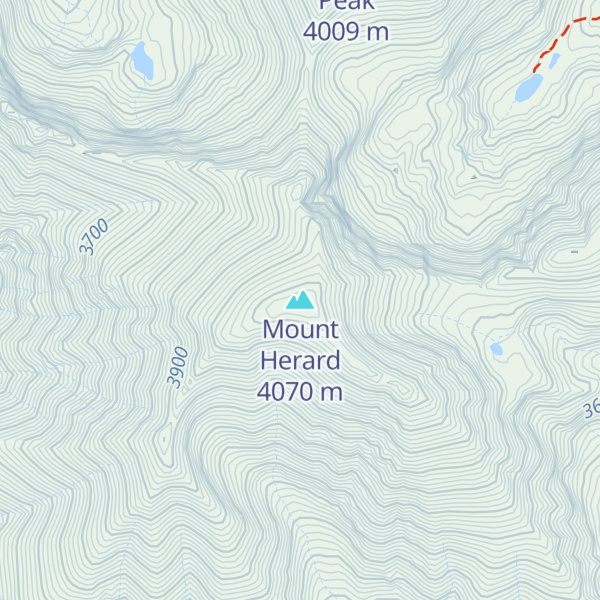 Map of Mount Herard