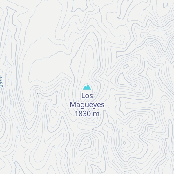 Map of Los Magueyes
