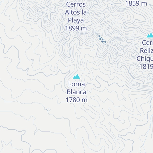 Map of Loma Blanca