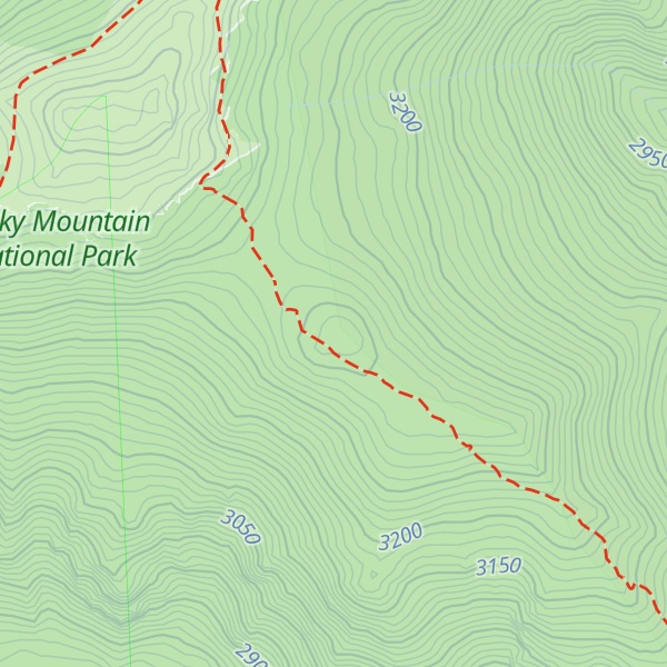 Map of Bulwark Ridge
