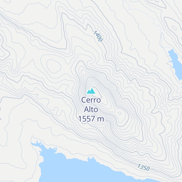 Map of Cerro Alto