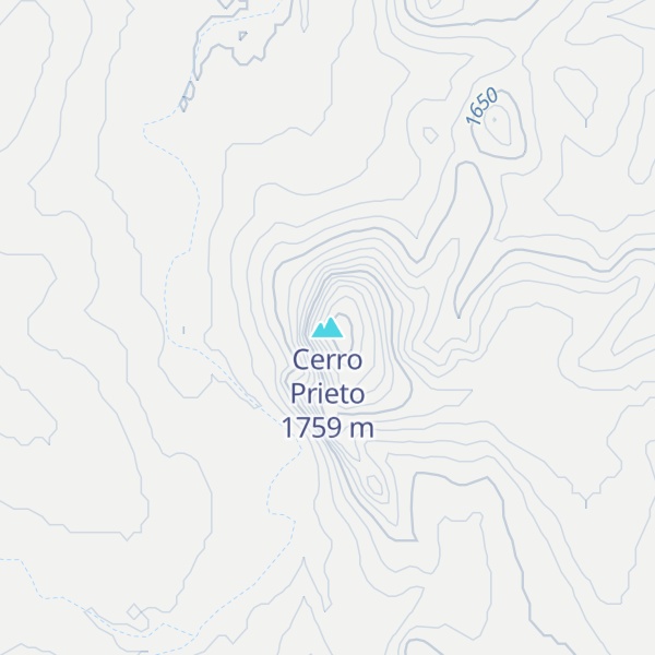 Map of Cerro Prieto