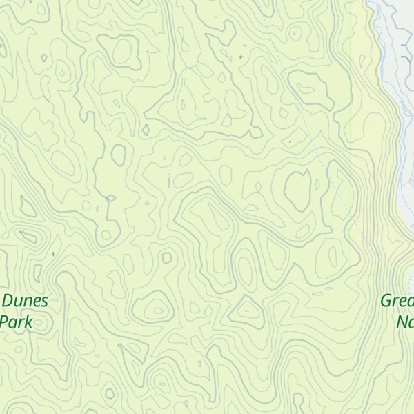 Map of Highest Dune