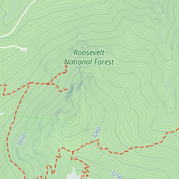 Map of The Crags