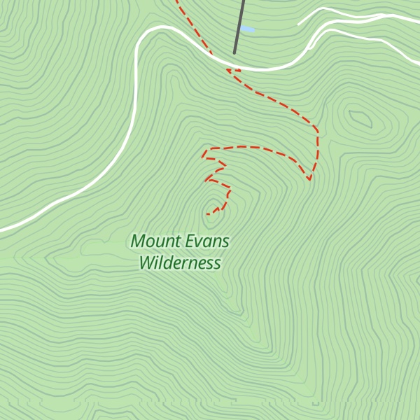 Map of Chief Mountain