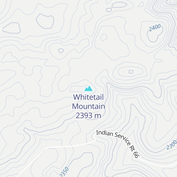 Map of Whitetail Mountain