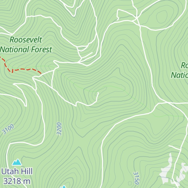 Map of Dakota Hill