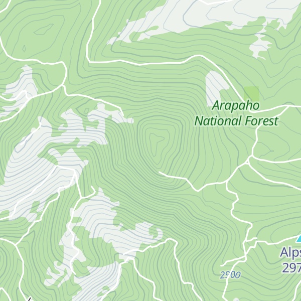 Map of Bald Mountain