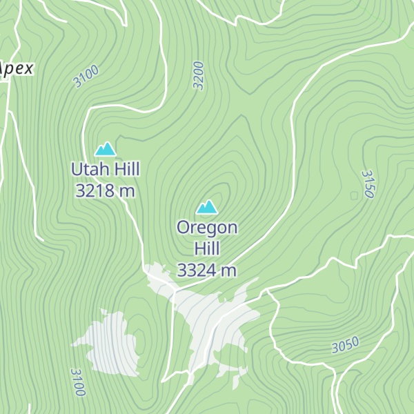 Map of Oregon Hill