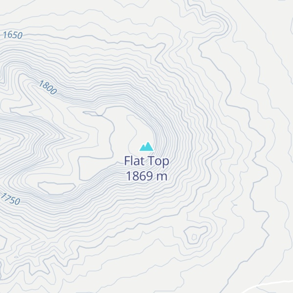 Map of Flat Top