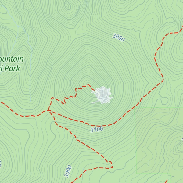 Map of Estes Cone