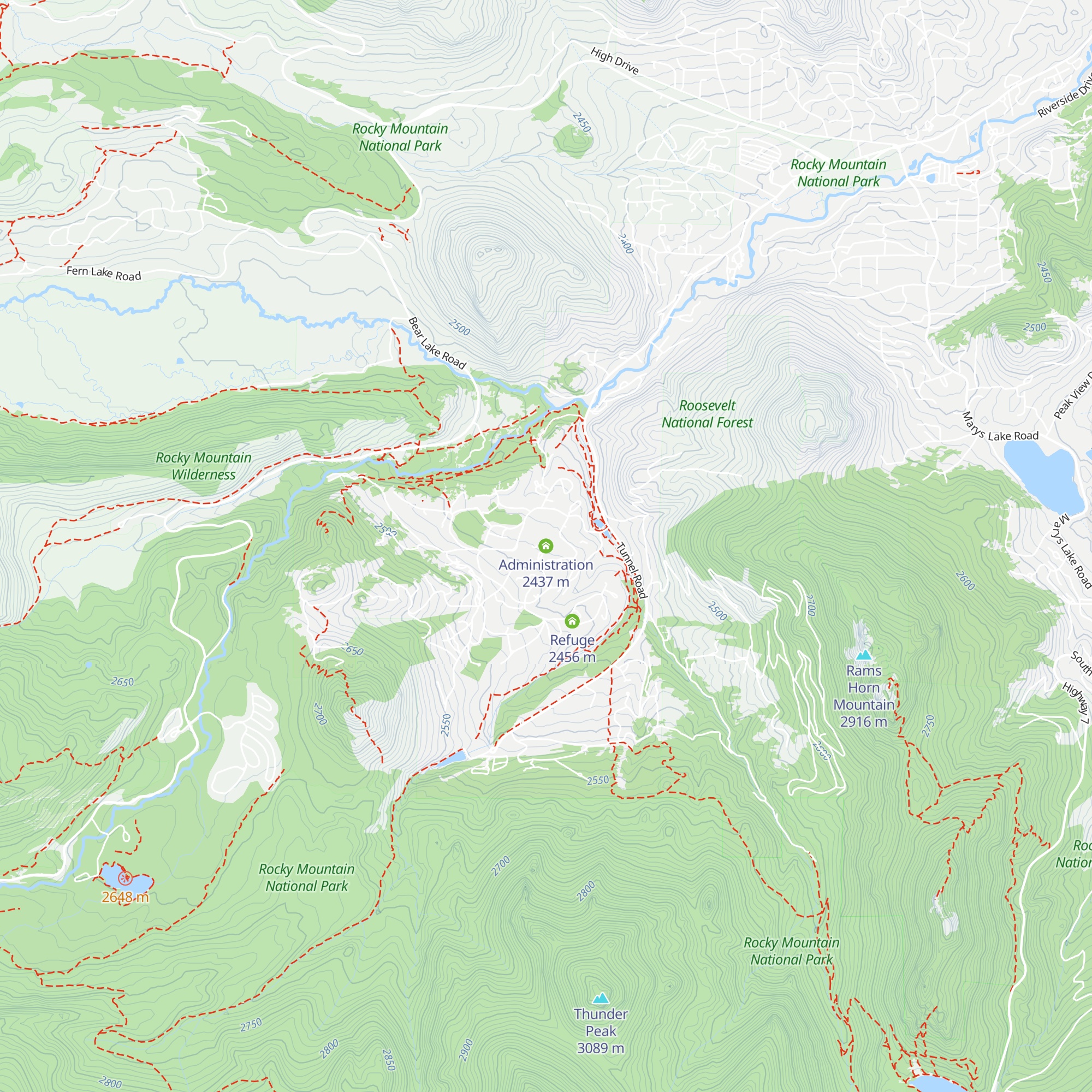 Administration map