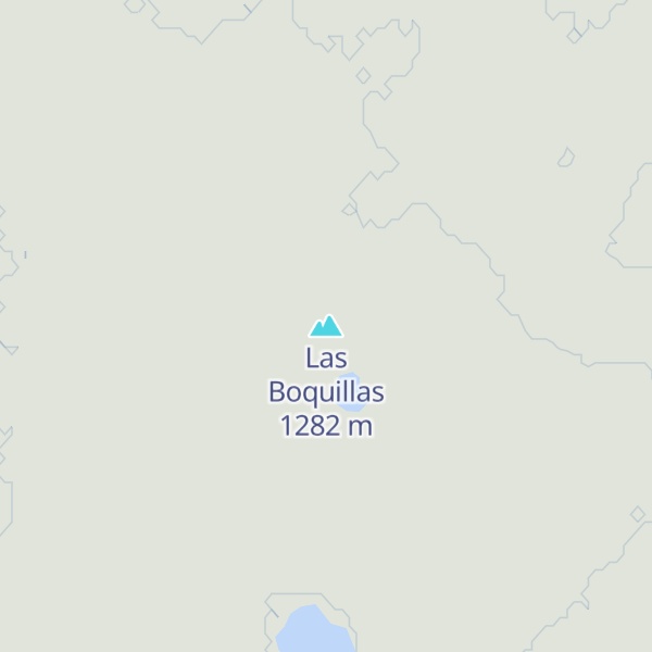 Map of Las Boquillas