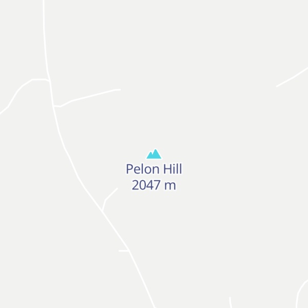 Map of Pelon Hill