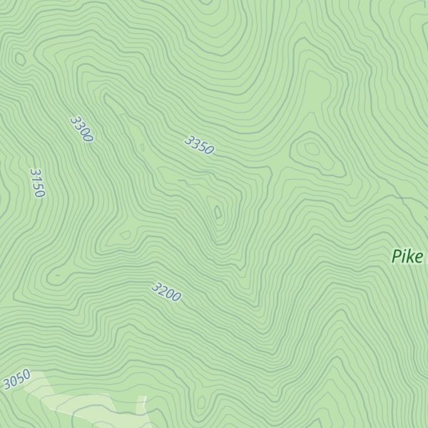 Map of Schoolmarm Mountain