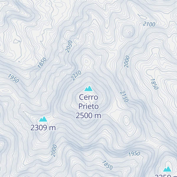 Map of Cerro Prieto