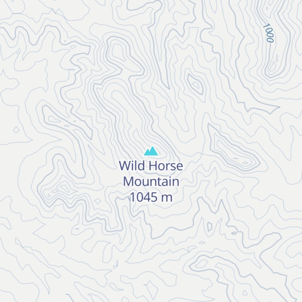 Map of Wild Horse Mountain