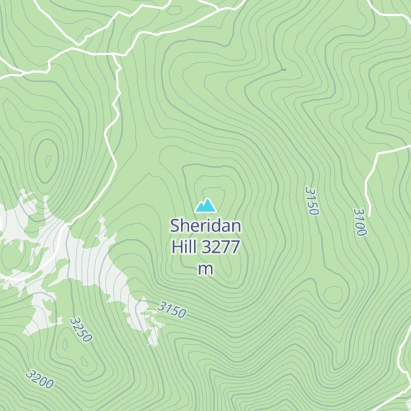Map of Sheridan Hill