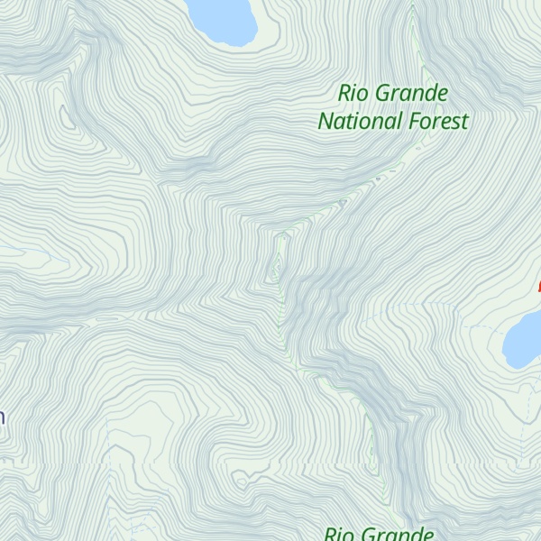 Map of Mount Adams