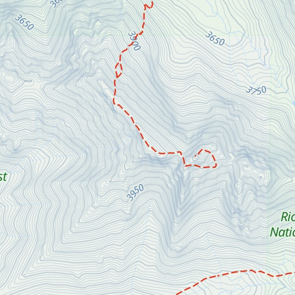 Map of Challenger Point