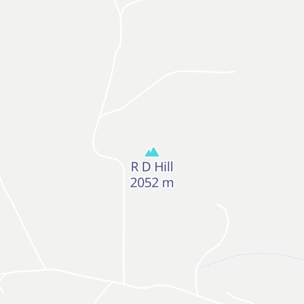 Map of R D Hill
