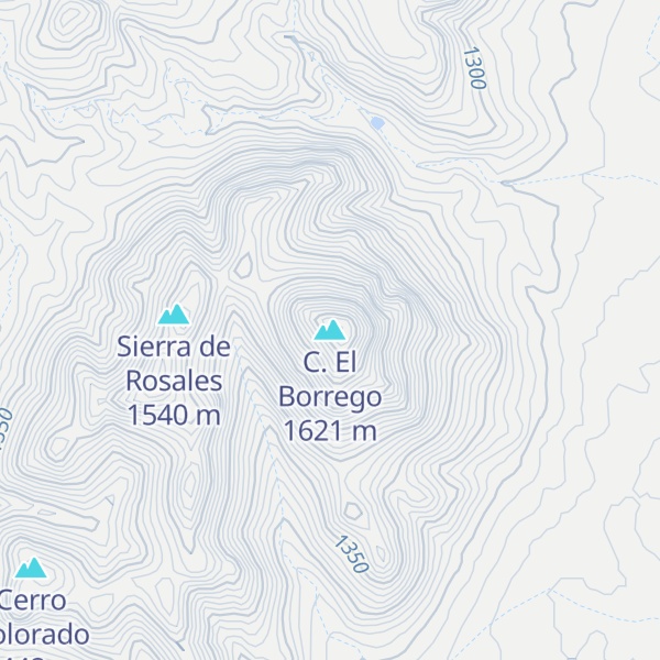 Map of C. El Borrego