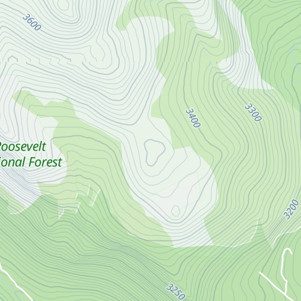 Map of Bald Mountain