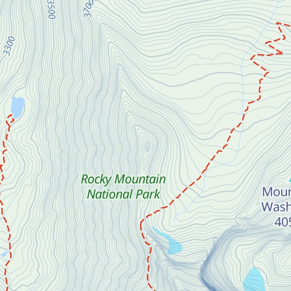Map of Storm Peak