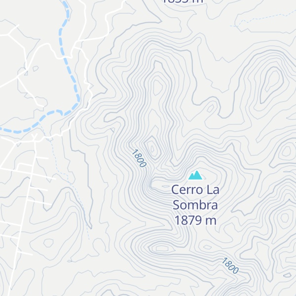 Map of La Aguja Blanca