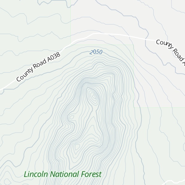 Map of Jacks Peak