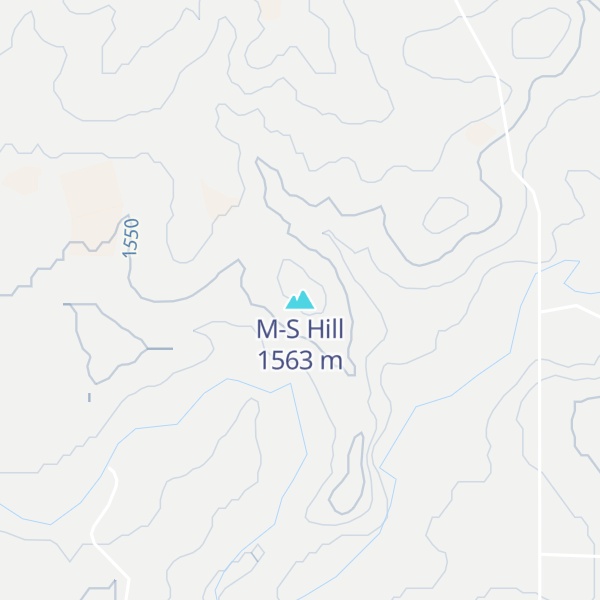 Map of M-S Hill