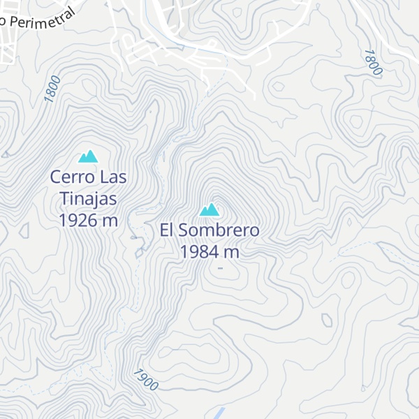 Map of El Sombrero