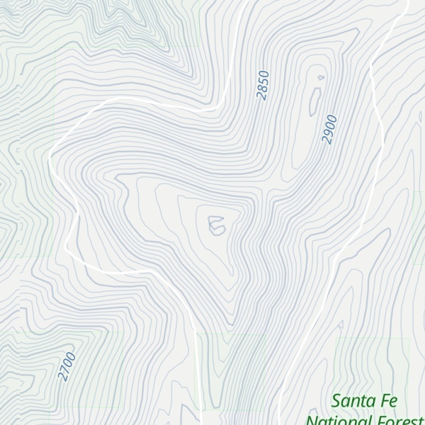 Map of Viveash Mesa