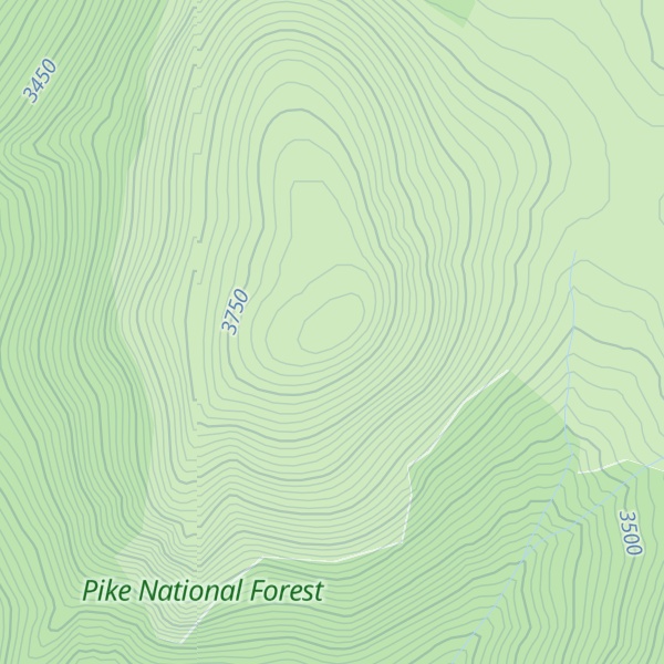 Map of Kataka Mountain