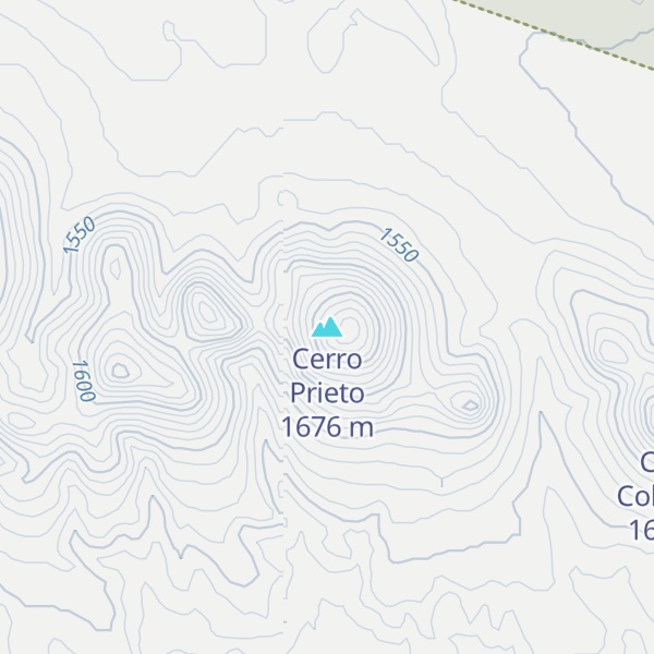 Map of Cerro Prieto