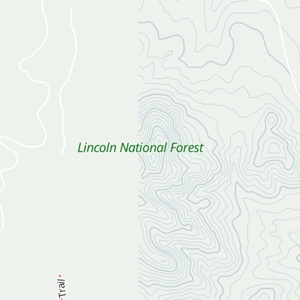 Map of Ancho Peak