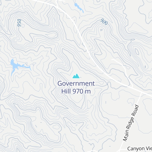 Map of Government Hill