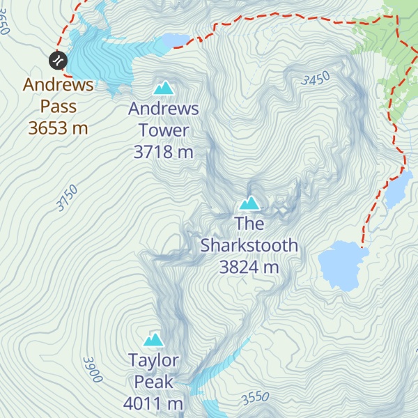 Map of The Stiletto