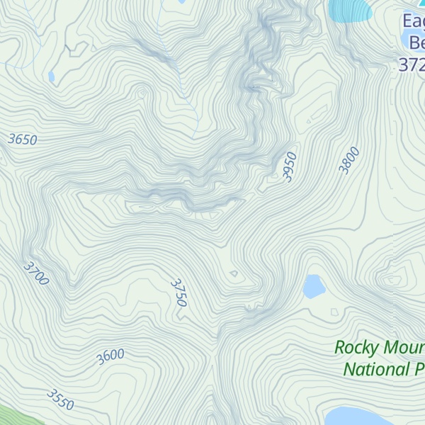Map of Isolation Peak