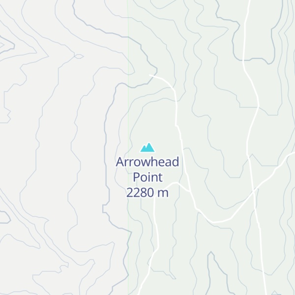 Map of Arrowhead Point