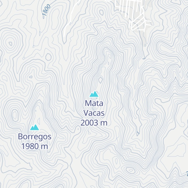 Map of Mata Vacas