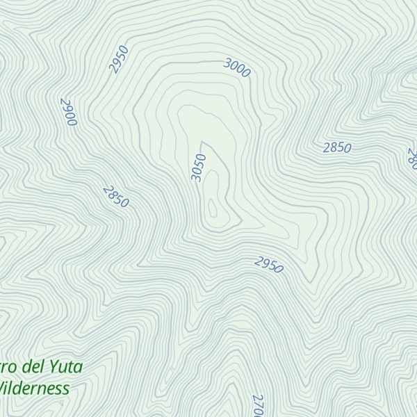 Map of Ute Mountain