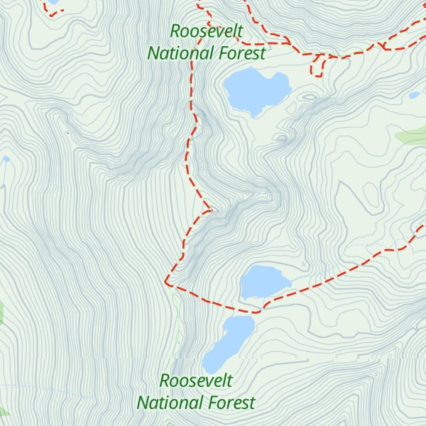 Map of Mount Neva