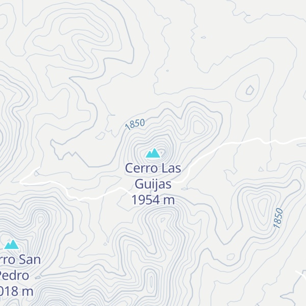 Map of Cerro Las Guijas